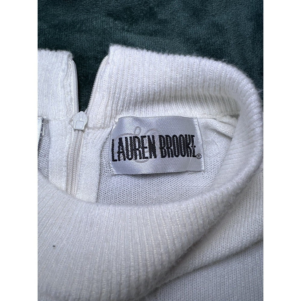 Lauren Brooke Women Pullover Sweater PL Super SOFT Work Attire Winter Fall - Picture 2 of 4